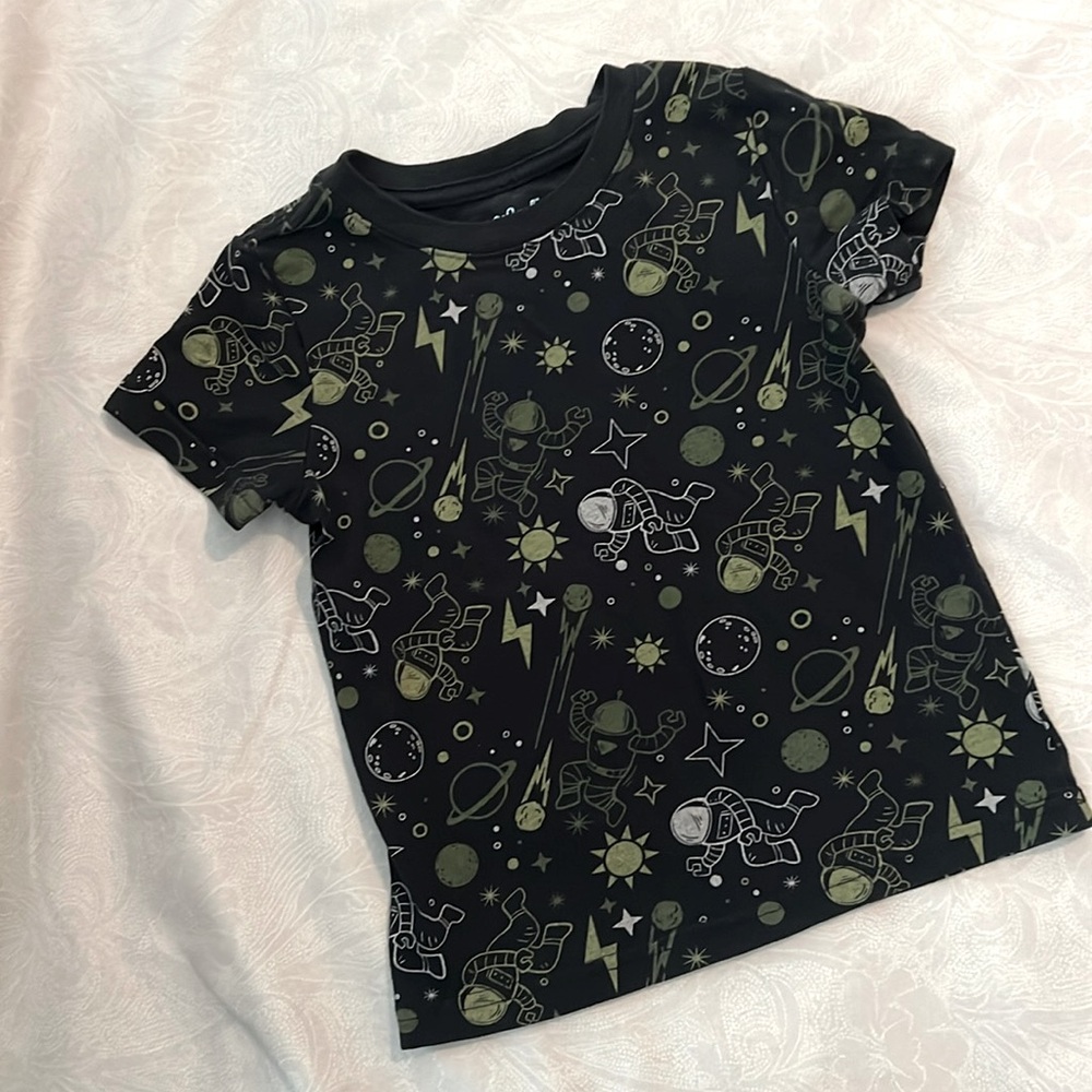 Cat & Jack space theme shirt